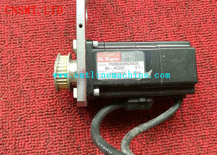 Sanyo Servo Motor SMT Feeder Metal Material P50B04006DXS00 Long Service Life